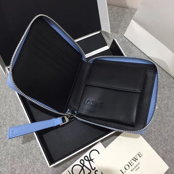日本未入荷 ロエベ◇パズル◇ラウンドジップ二つ折り財布 コピー lou75224N級品