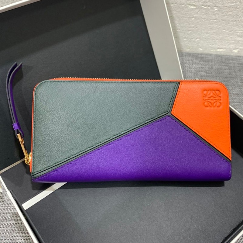 【日本未発売】ロエベ 財布 パズル コピー ラウンドジップ ウォレット lov77367