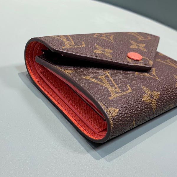 ルイヴィトン 財布 コピー ポルトフォイユ ヴィクトリーヌ ダミエ エベヌ ミニ財布LV20271高い品質