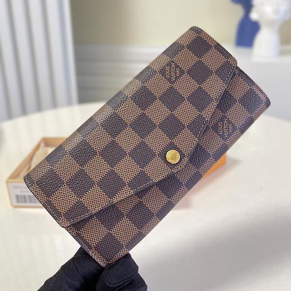 ラッピング無料 ルイヴィトン 財布 偽物 ポルトフォイユ・サラ LV20288