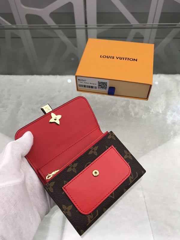 ルイヴィトン 財布 偽物 日本完売 ポルトフォイユ フラワー コンパクト LV20309激安送料無料