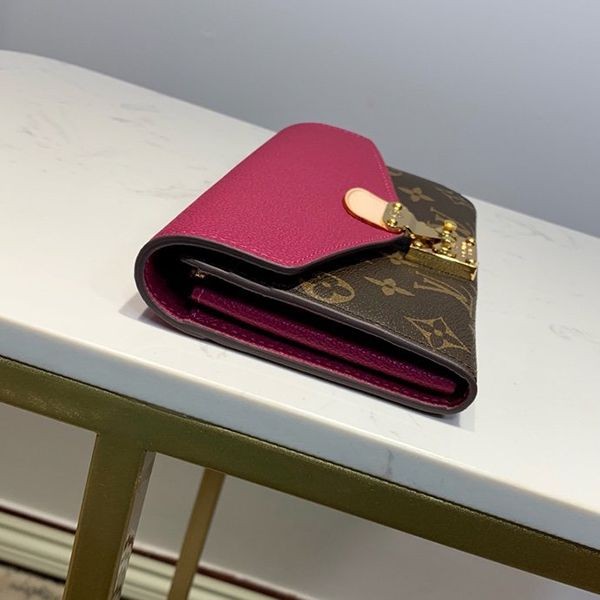 可愛い ルイヴィトン 財布 コピー ポルトフォイユ・パラス 長財布 モノグラム M56241代引きを販売