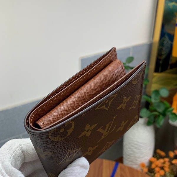 稀少 ルイヴィトン コピー ポルトフォイユ・マルコ NM モノグラム 2つ折り財布 M62288100%安全に到着