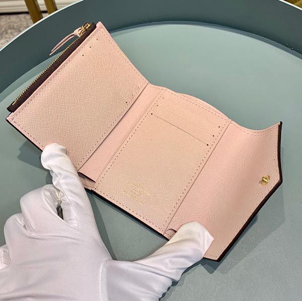 ルイヴィトン 財布 偽物 ポルトフォイユ ヴィクトリーヌ通販 ダミエ エベヌ ミニ財布 M62360人気