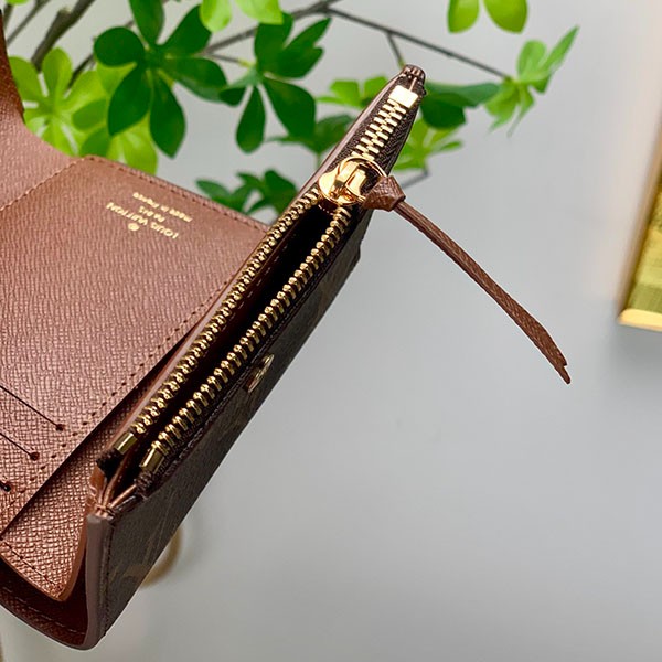 ルイヴィトン 財布 偽物 ポルトフォイユ ヴィクトリーヌ ダミエ エベヌ ミニ財布 M62472N級品