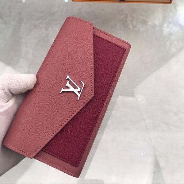 ルイヴィトン 長財布 コピー 折り財布 ピンク ポルトフォイユ マイロックミー すぐ届く M62987通販
