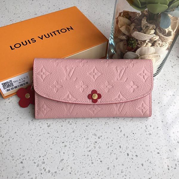 ルイヴィトン 財布 コピー ポルトフォイユ エミリー モノグラム アンプラント M64162