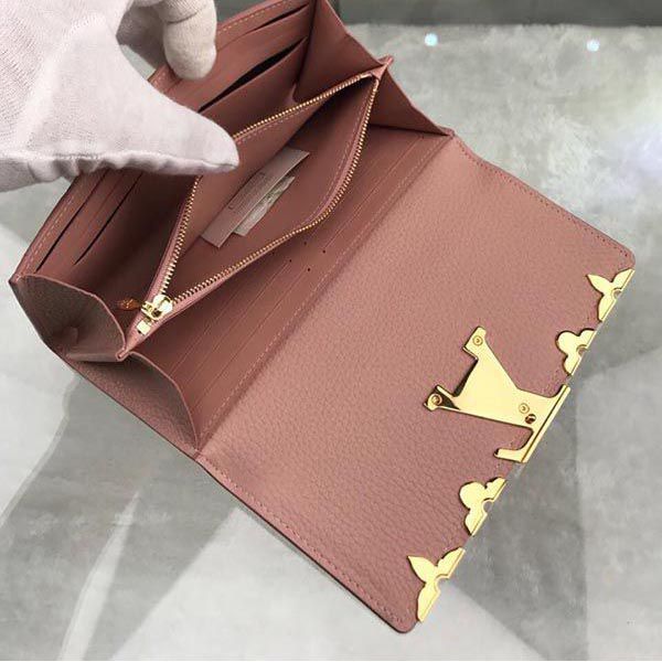 ★ルイヴィトン  財布 コピー★ポルトフォイユ・カプシーヌ 長財布 M64552代引きを販売