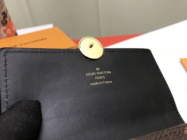 関税負担なし【ルイヴィトン 財布 コピー】モノグラム ミニ財布 ポルトフォイユ・フロールコンパクト M64587代引きを販売