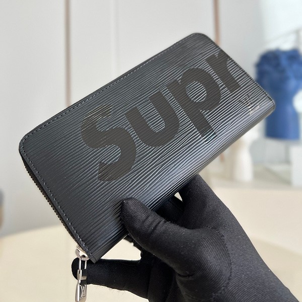 シュプリーム ヴィトン 財布 コピー ジッピーウォレット 新作 Epi Leather Zippy Organizer Wallet 黒 M67548通販