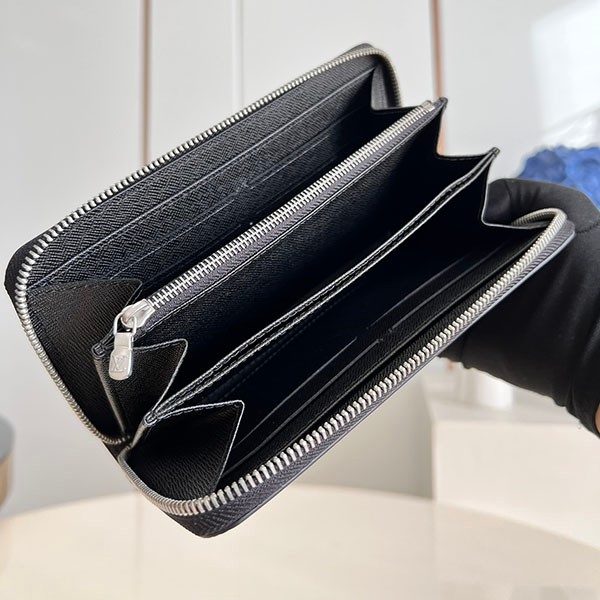 シュプリーム ヴィトン 財布 コピー ジッピーウォレット 新作 Epi Leather Zippy Organizer Wallet 黒 M67548N級品