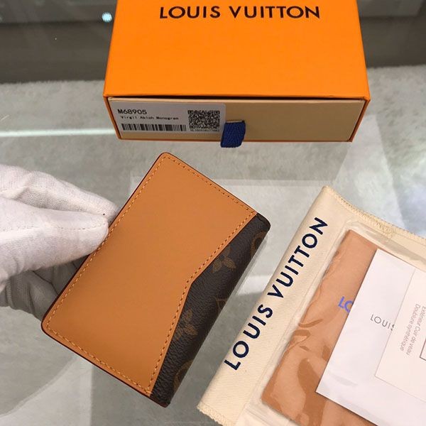 すぐ届くルイヴィトン 財布 偽物 モノグラム 2つ折り財布 オーガナイザー・ドゥ ポッシュ M68905代引きを販売