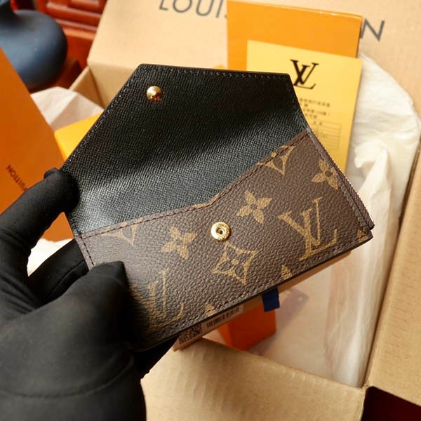ルイヴィトン ミニ財布 薄型 フラグメントケース 偽物 M81303代引きを販売