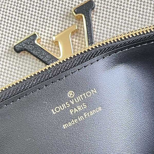 ルイヴィトン 2つ折り長財布 偽物 ポルトフォイユカプシーヌ M81305N級品
