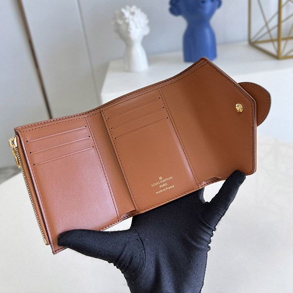 稀少ルイヴィトン ポルトフォイユLV ポンヌフ コンパクト コピー 折りたたみ財布 M81393N級品