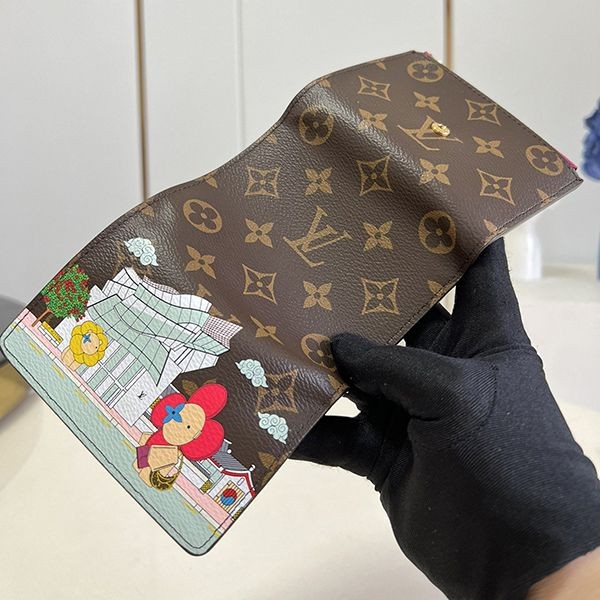ルイヴィトン ポルトフォイユ ヴィクトリーヌ 偽物 財布 2色 M81631人気