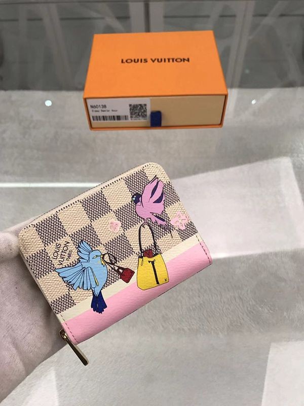 送料込★ルイヴィトン 財布 コピー★ダミエ ジッピー・コインパース N60138通販