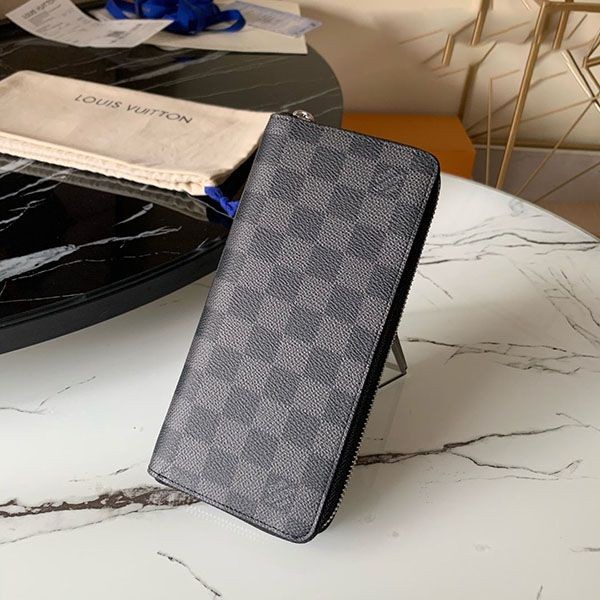 ルイヴィトン 長財布 コピー ダミエ ジッピー ウォレット偽物 N63095