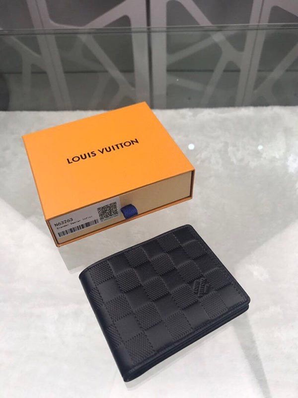 [ルイヴィトン 財布 コピー] ポルトフォイユ スレンダー ダミエ アンフィニ N63263通販