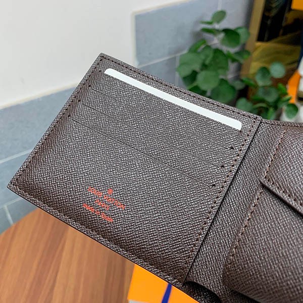 ルイヴィトン ポルトフォイユ・マルコ NM コピー ダミエ 2つ折り財布 vua68778代引きを販売