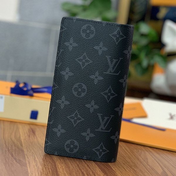 送料込ルイヴィトン モノグラムエクリプス 二つ折り長財布 コピー vue37822通販