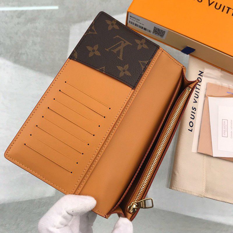 人気急上昇​ルイヴィトン ブラザ ウォレット 長財布 コピー モノグラム イエロー vuq85042激安送料無料