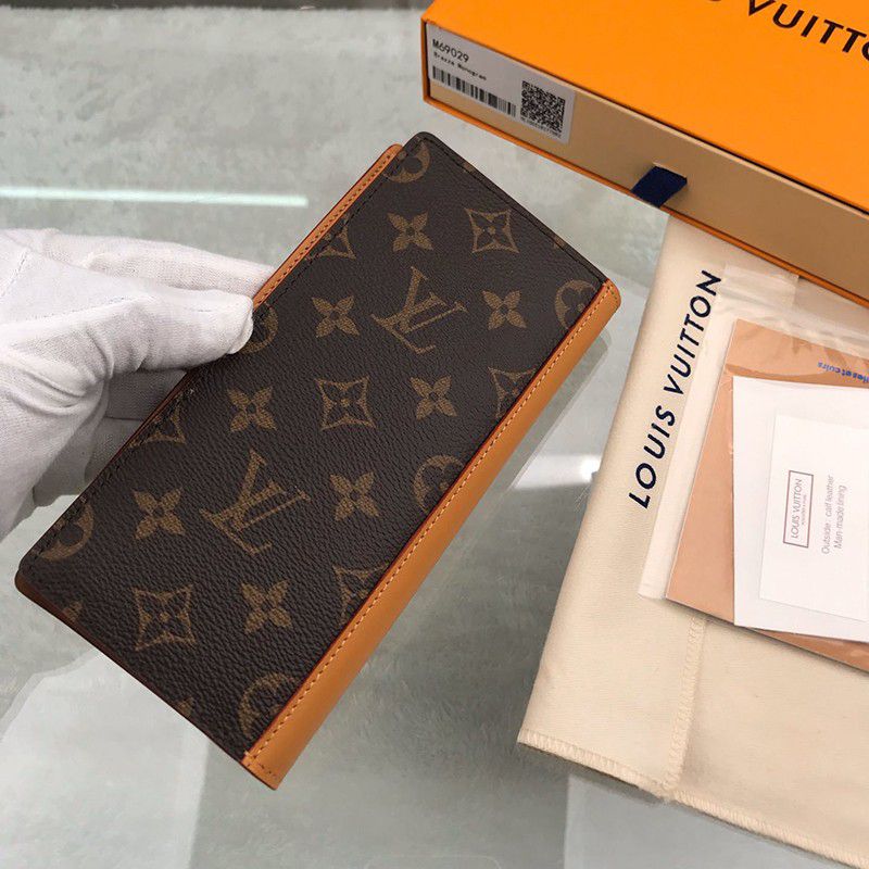 人気急上昇​ルイヴィトン ブラザ ウォレット 長財布 コピー モノグラム イエロー vuq85042高い品質