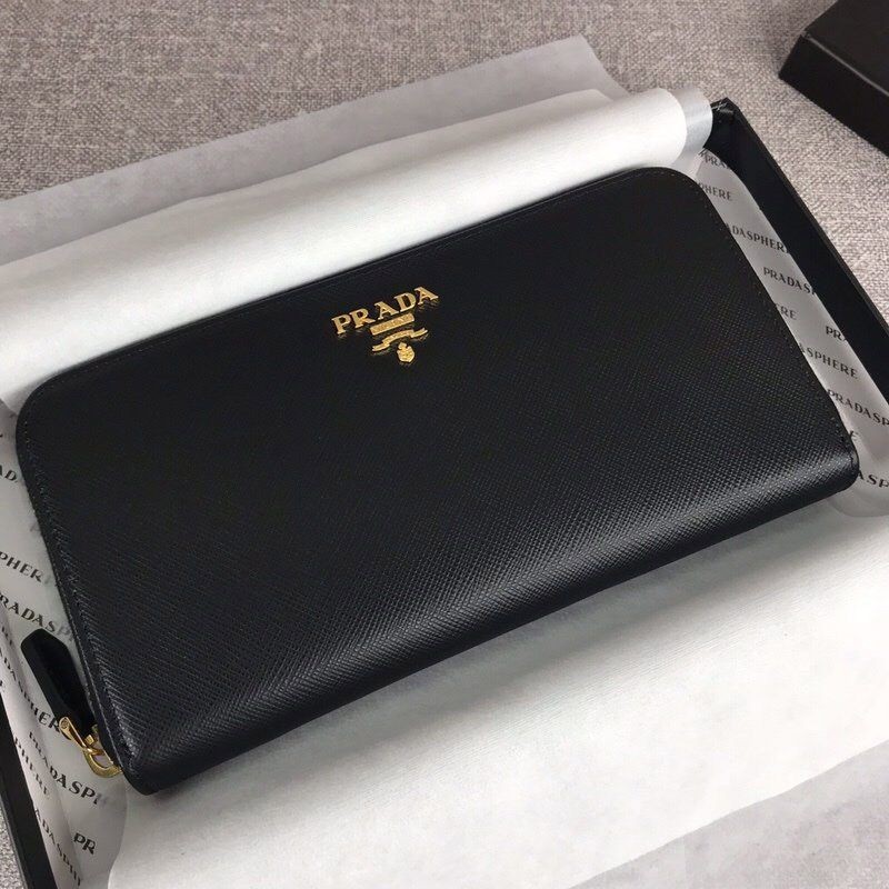 秋冬新作 プラダ ファスナー付長財布偽物 長財布 1ML506激安送料無料