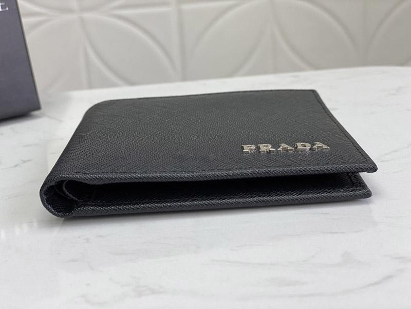 新作 プラダ レザー折りたたみ財布 スーパーコピー セール♪人気！ pum90266高い品質