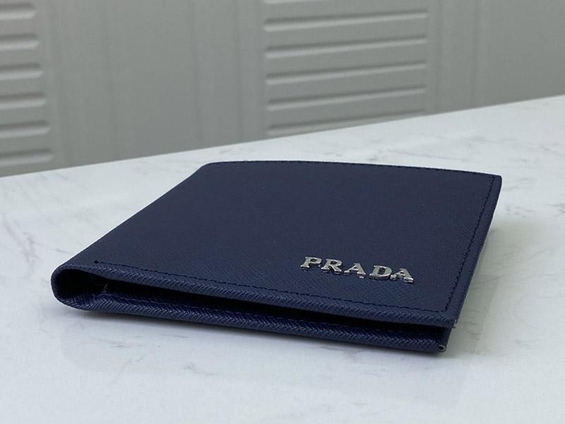 《大人気》プラダ レザー折りたたみ財布 コピー pui67139高い品質