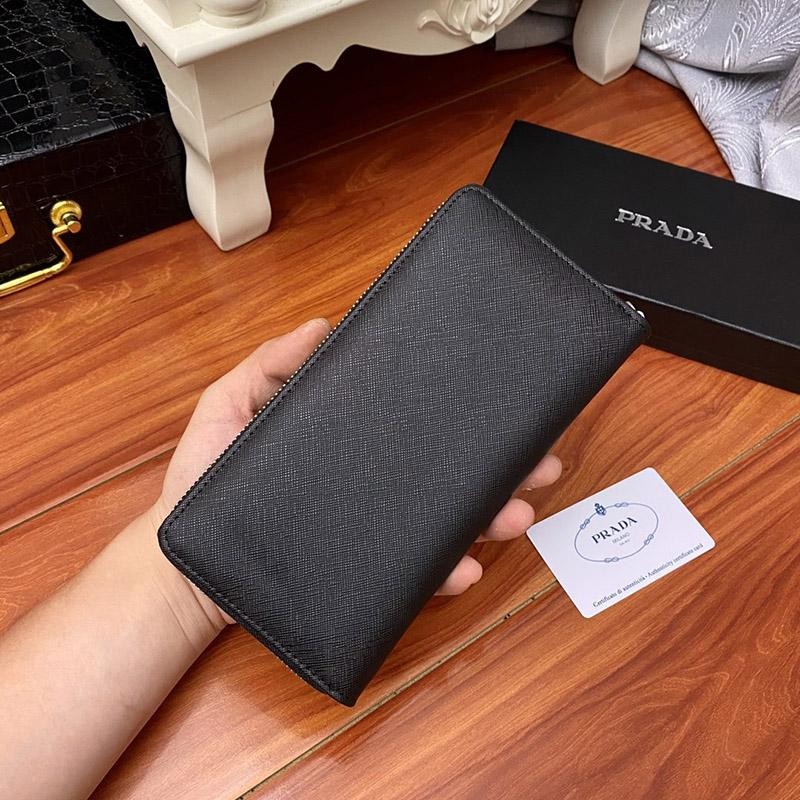 21-22AW 大人気！プラダ ファスナー付 長財布 コピーメンズ pui11000激安送料無料