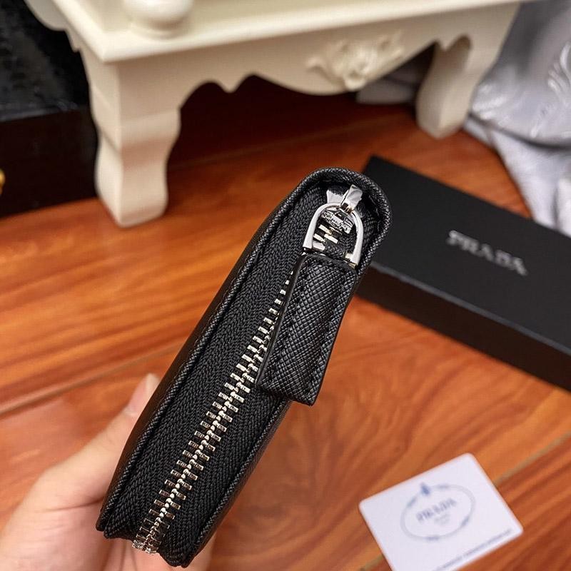 21-22AW 大人気！プラダ ファスナー付 長財布 コピーメンズ pui11000N級品