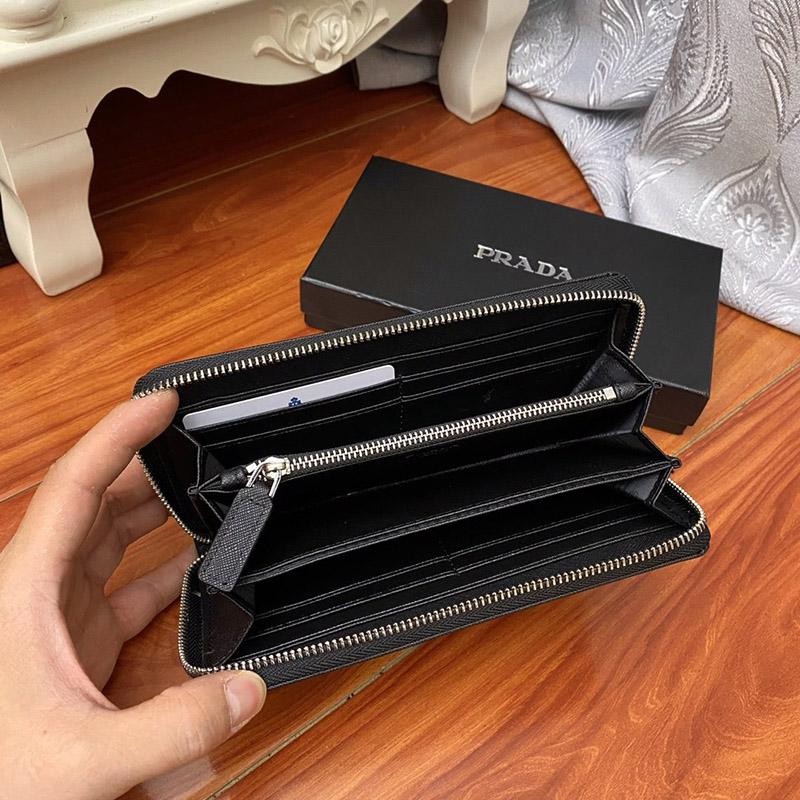 21-22AW 大人気！プラダ ファスナー付 長財布 コピーメンズ pui11000代引きを販売