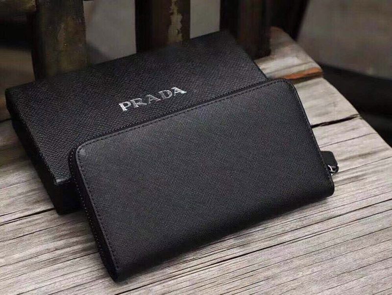 早い者勝ち♡ プラダ ファスナー付長財布 コピー 長財布 送料込 puj09092高い品質