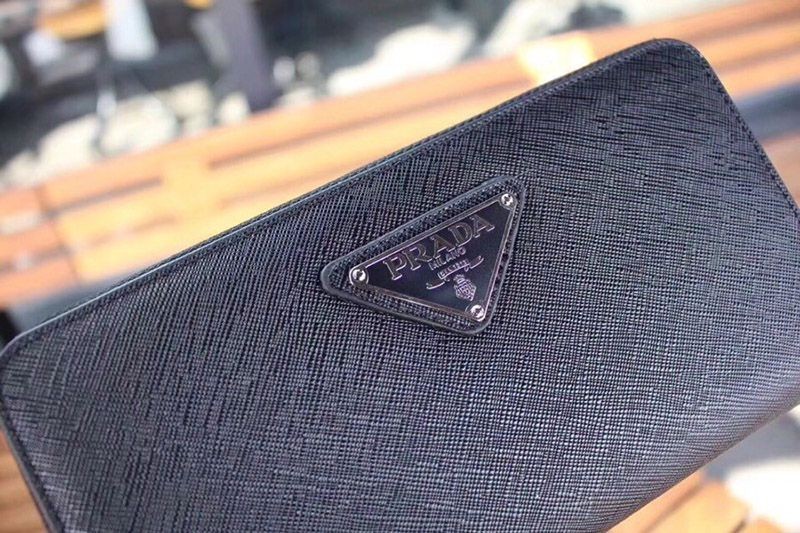 大人気！100%実物写真！プラダ ファスナー付 長財布 puz52739N級品