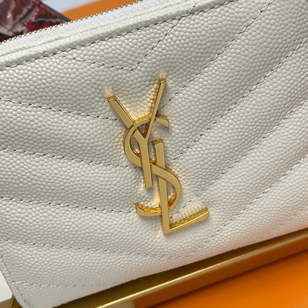 《大人気》ブランドサンローラン モノグラム R-zip コンパクト財布 偽物 Saw46776人気