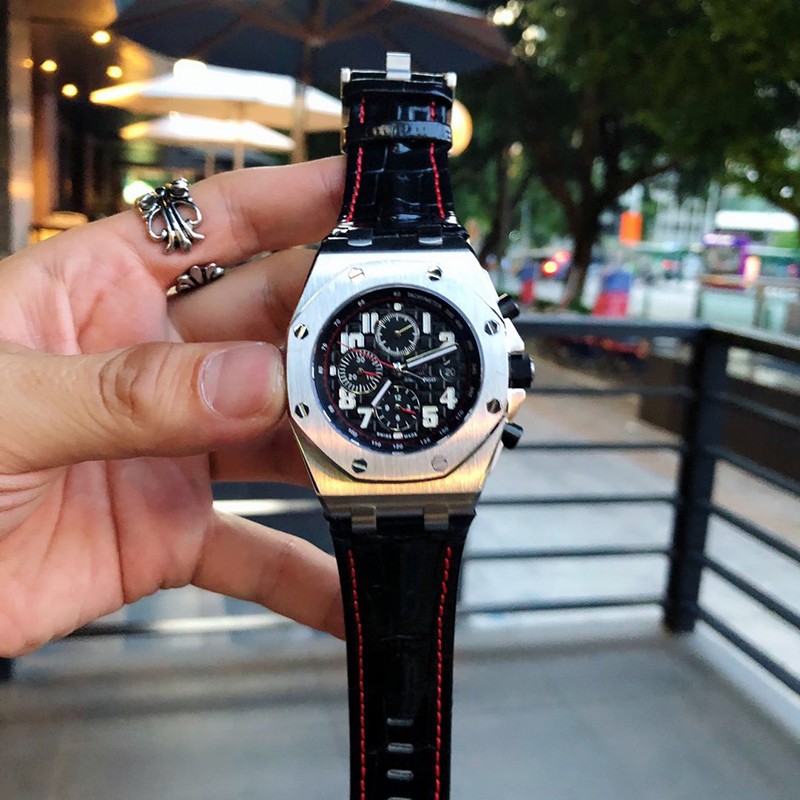 大人気!!新色 オーデマピゲ ロイヤルオーク スーパーコピー オフショアクロノ 26470STOOA101CR01N級品