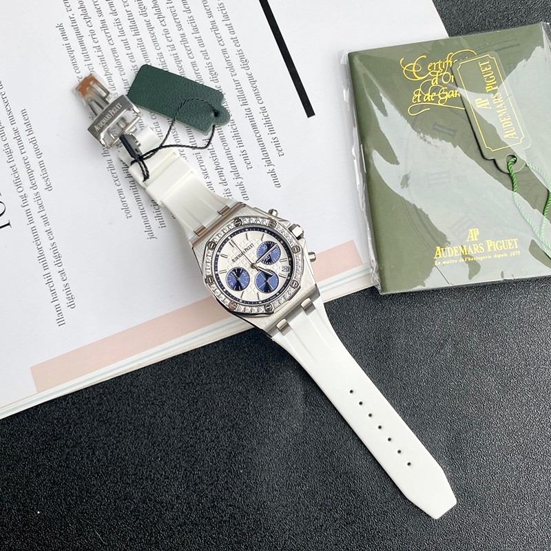 大人気！オーデマピゲ スーパーコピー ロイヤルオーク ダイヤモンド クロノ 37mm 26231ST.ZZ.D010CA.01N級品
