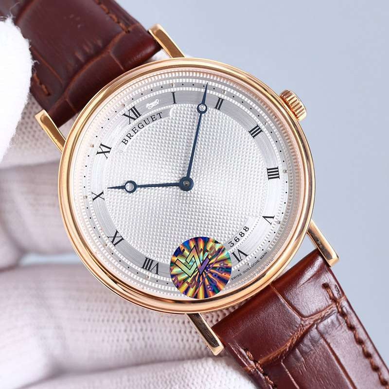 希少色ブレゲ クラシック コピー メンズ 38 mm 時計 2色 bua26420通販