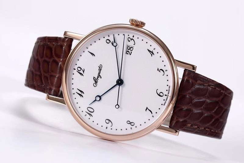 一目惚れ♪ブレゲ 偽物 クラシック シリシオン メンズ 38 mm 時計 bud89475N級品