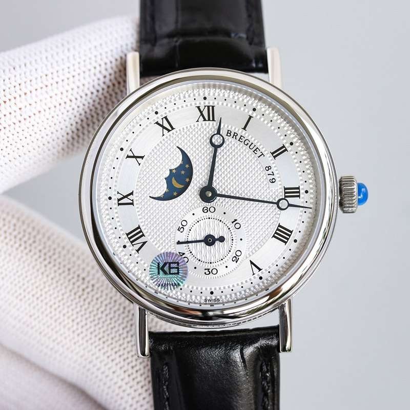 一目惚れ♪ブレゲ クラシック ムーンフェイズ コピー メンズ 40 mm 時計 bup72425N級品