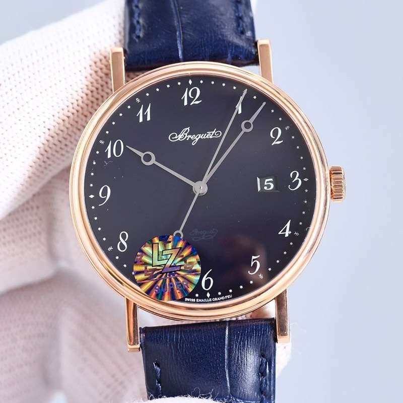 稀少ブレゲ クラシック シリシオン 偽物 メンズ 38 mm 時計 2色 buu94465