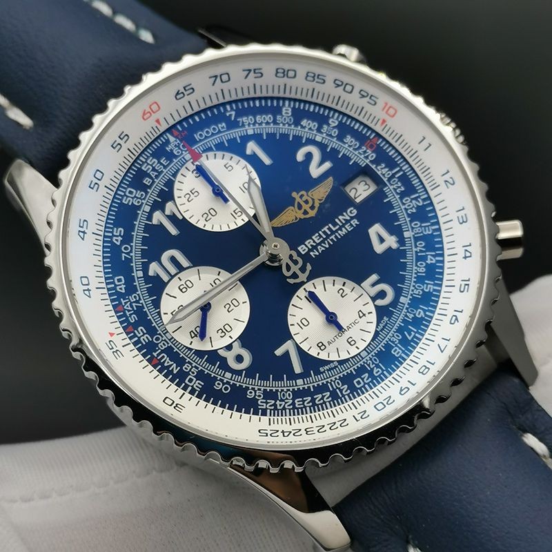 希少色ブライトリング ナビタイマー 偽物 ワールド 41 bur69651高い品質
