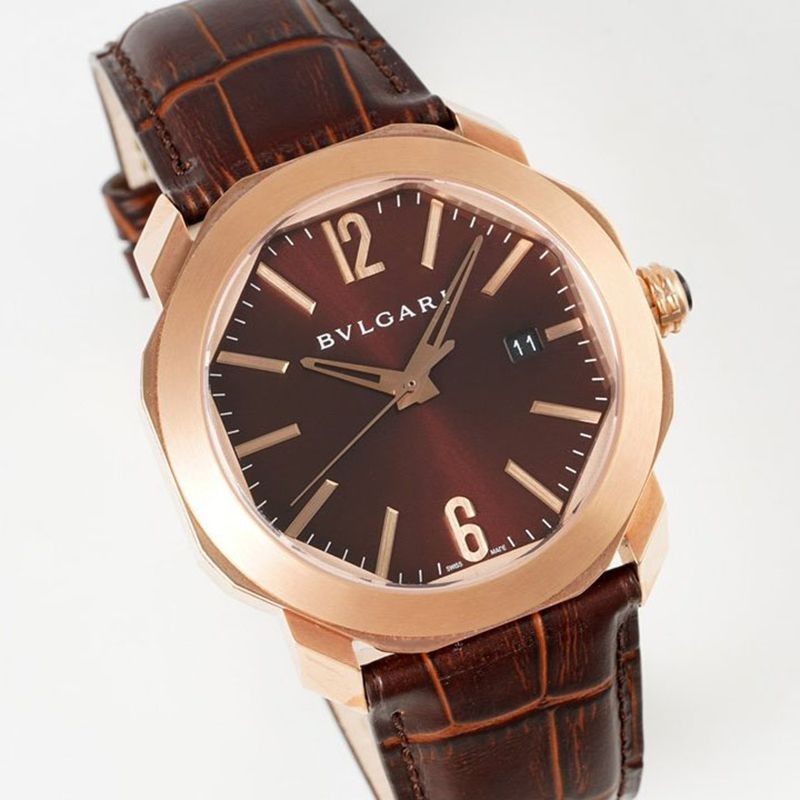 希少色ブルガリ 時計 オクト ローマ 41mm Octo Roma コピー Bum43389通販