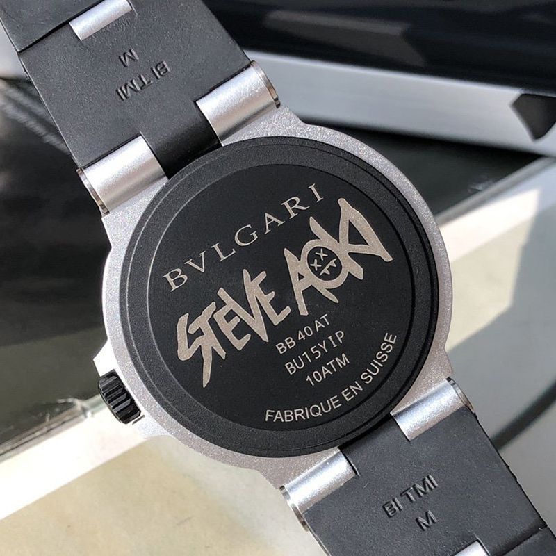 大人気♪女子が選ぶ♪ブルガリ 時計 アルミニウムウォッチ 偽物 39mm 3色 Bum73565高い品質