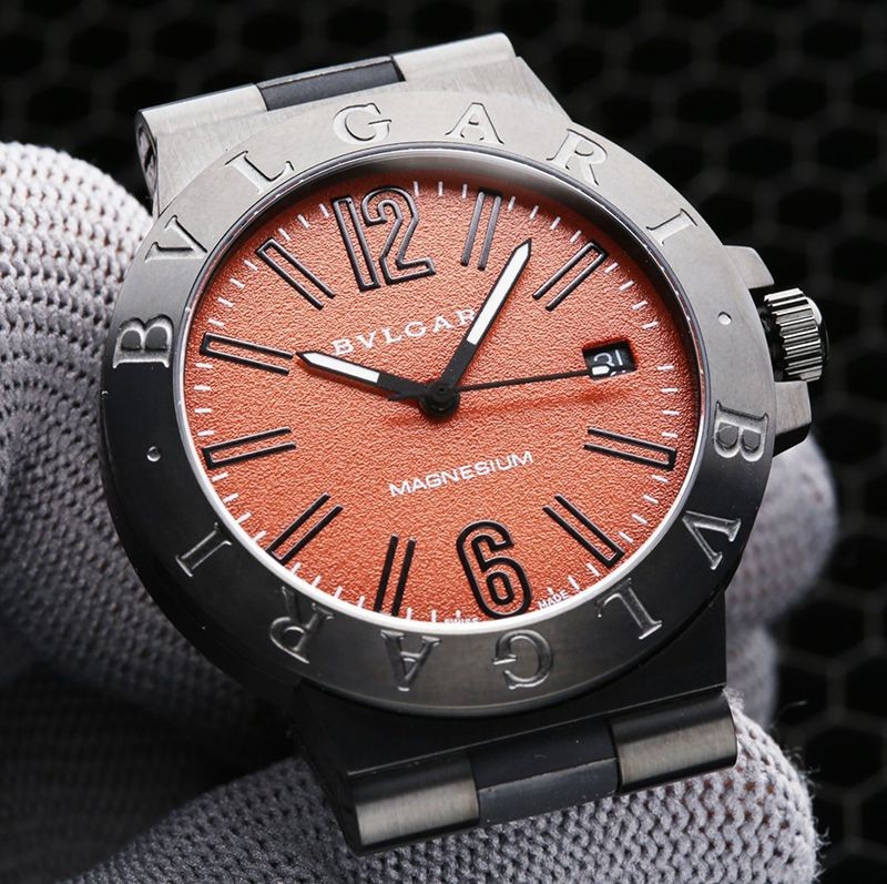 人気No1♪女子が選ぶ♪ブルガリ 時計 アルミニウムウォッチ 偽物 39mm Buu45096通販