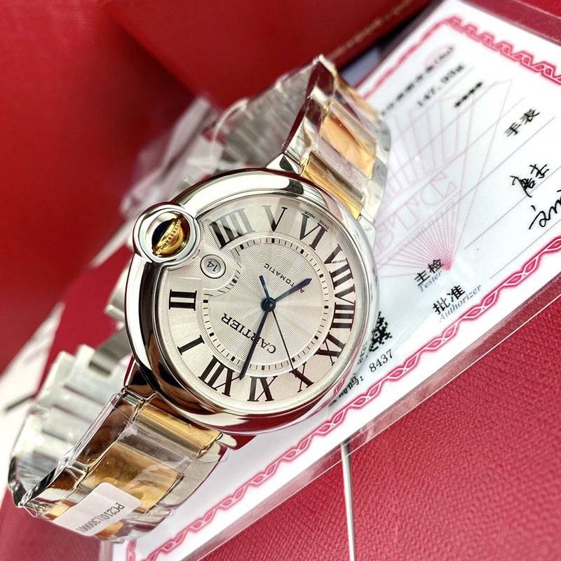 定番カルティエ スーパーコピー バロンブルー ４２ｍｍ W2BB0022激安送料無料