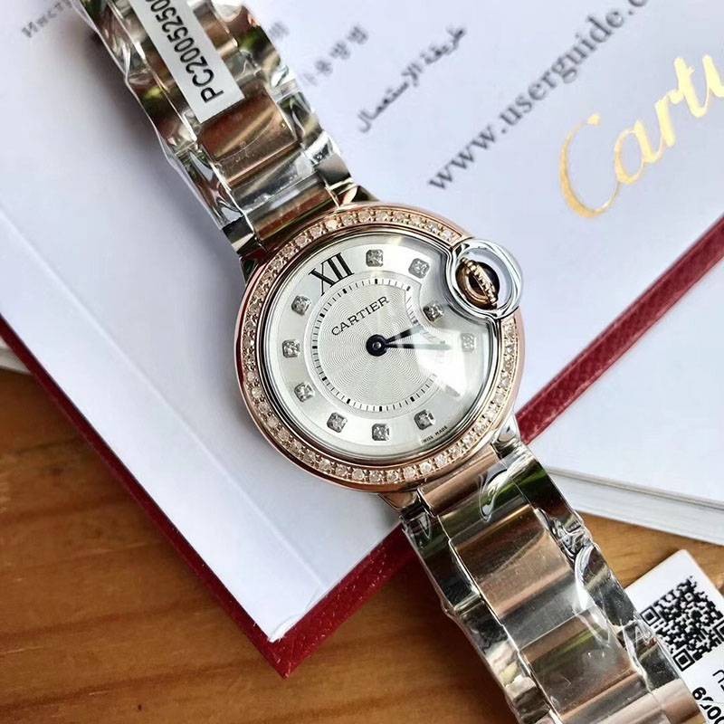 春夏新作カルティエ バロンブルー ２８ｍｍ スーパーコピー W3BB0009高い品質