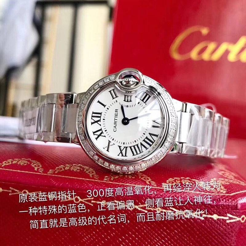 ☆超人気☆カルティエ バロンブルー ２８ｍｍ コピー W4BB0015高い品質