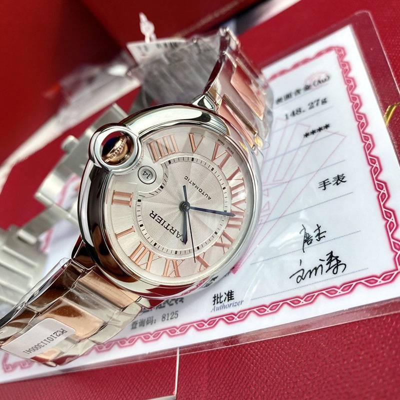 超話題!カルティエ バロンブルー ４２ｍｍ スーパーコピー W6920095激安送料無料